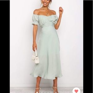 Oralie Mint Dress